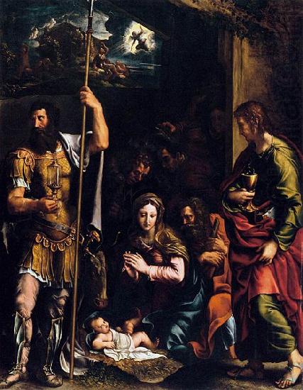 Giulio Romano The Adoration of the Shepherds china oil painting image